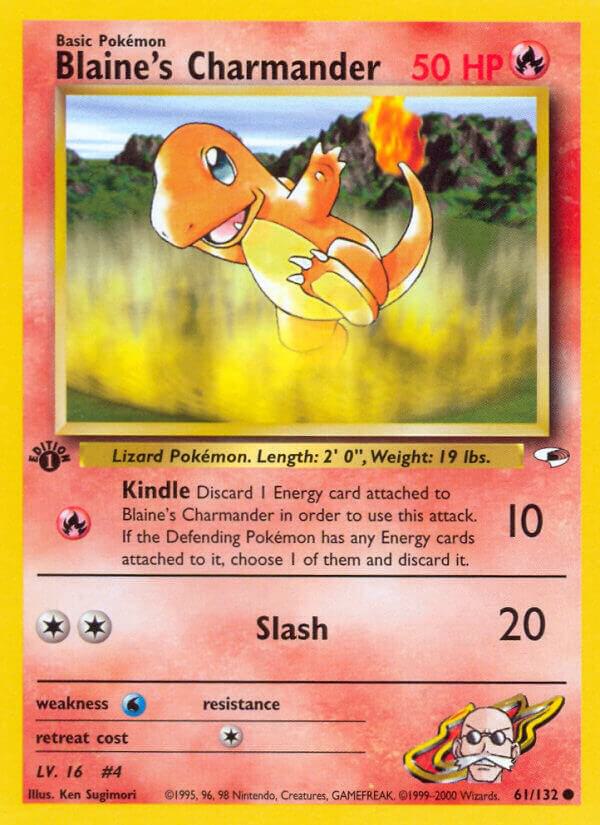 Blaine's Charmander - 061/132 - Common
