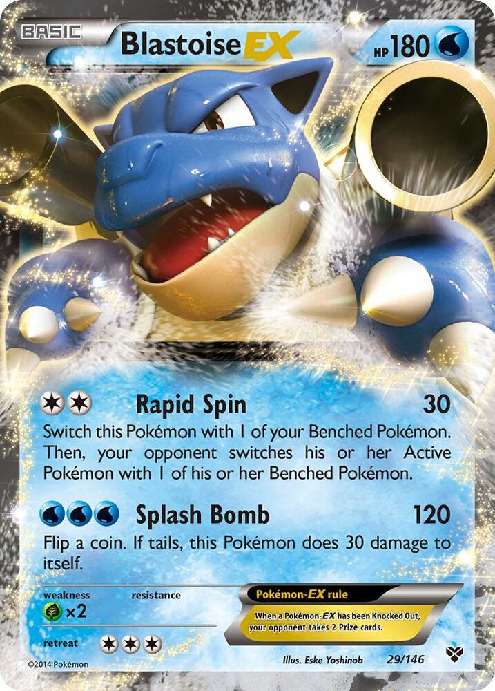 Blastoise EX - 29/146 - Ultra Rare