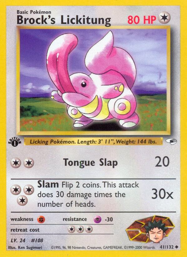 Brock's Lickitung - 041/132 - Uncommon