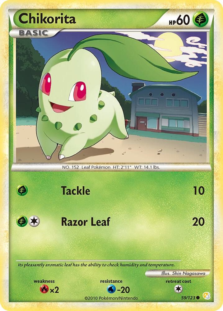 Chikorita - 59/123 - Common