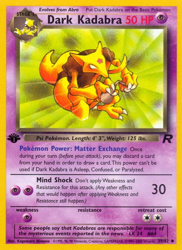 Dark Kadabra - 39/82 - Uncommon