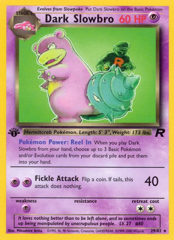 Dark Slowbro (29) - 29/82 - Rare