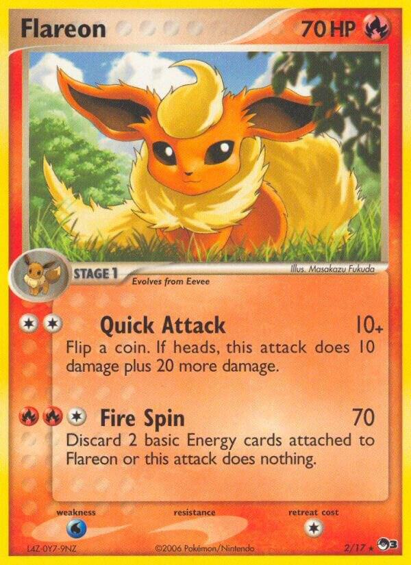 Flareon - 002/017 - Rare