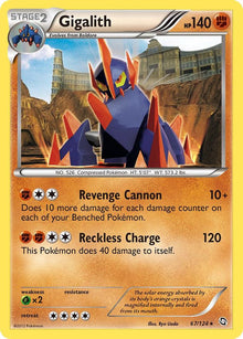Gigalith - 67/124 - Holo Rare
