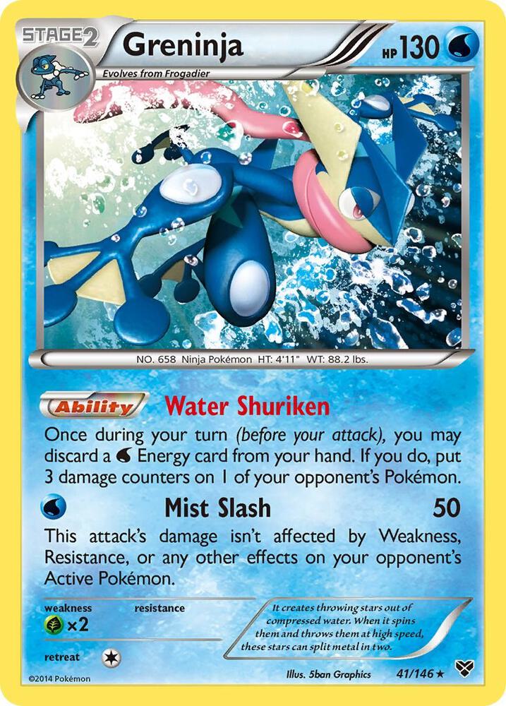 Greninja - 41/146 - Holo Rare