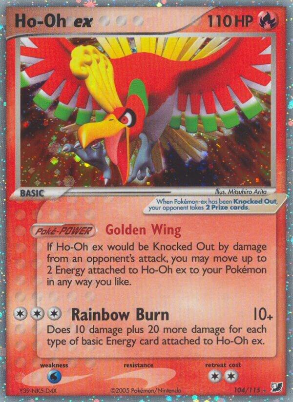 Ho-Oh ex - 104/115 - Ultra Rare