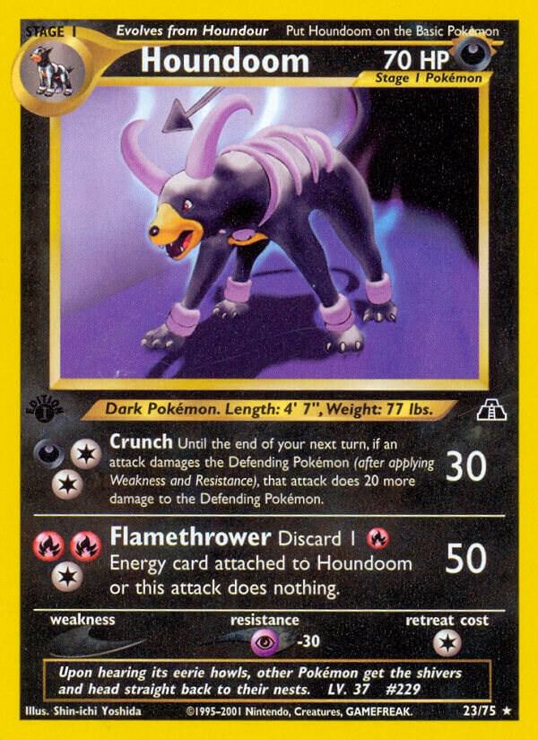 Houndoom (23) - 23/75 - Rare