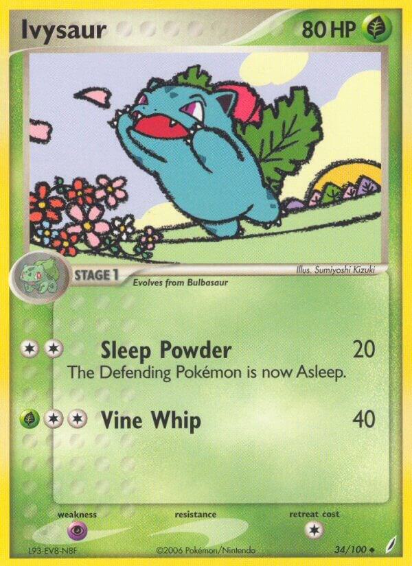 Ivysaur - 34/100 - Uncommon