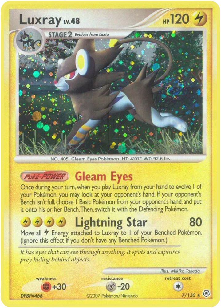 Luxray - 7/130 - Holo Rare