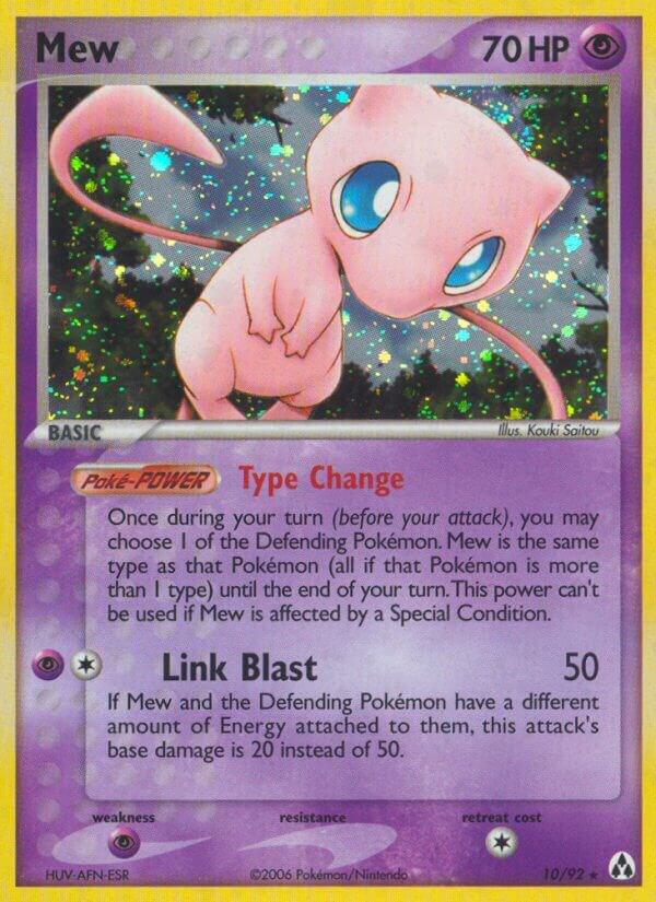Mew - 10/92 - Holo Rare