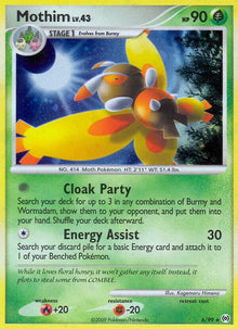 Mothim - 6/99 - Holo Rare