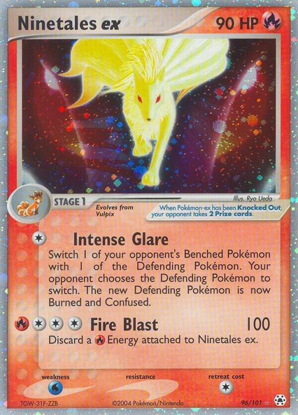 Ninetales ex - 96/101 - Ultra Rare