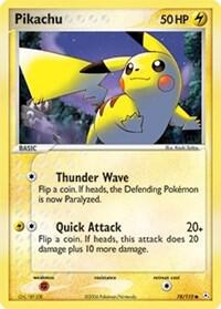 Pikachu - 78/110 - Common