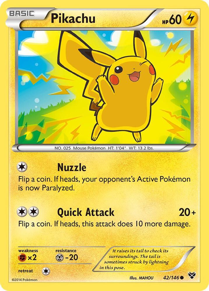 Pikachu - 42/146 - Common