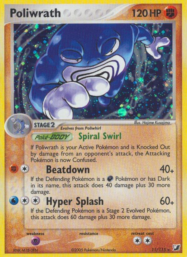 Poliwrath - 11/115 - Holo Rare