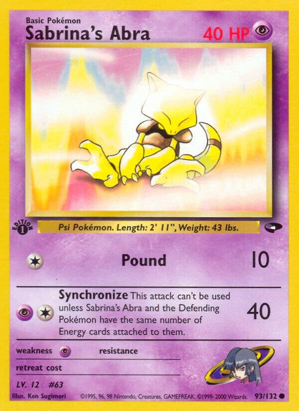 Sabrina's Abra (93) - 093/132 - Common