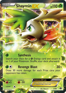 Shaymin EX - 5/99 - Ultra Rare