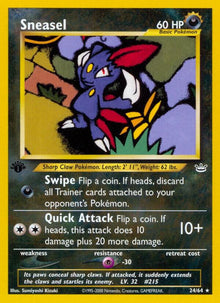 Sneasel - 24/64 - Rare