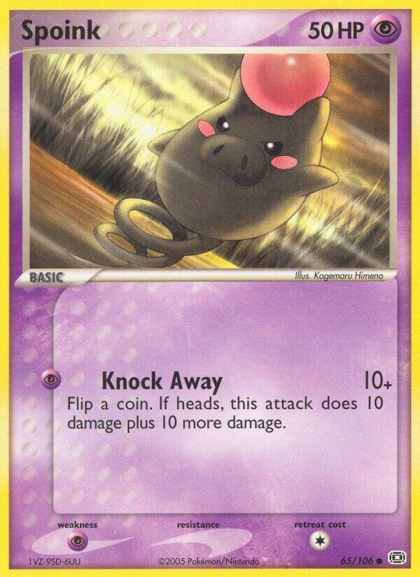 Spoink - 65/106 - Common