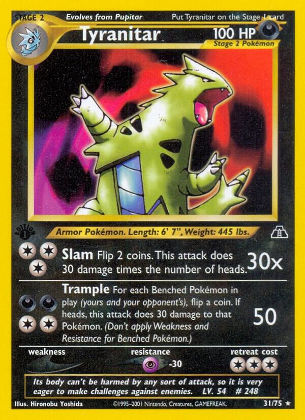 Tyranitar (31) - 31/75 - Rare