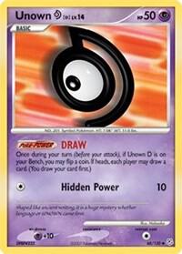 Unown [D] - 68/130 - Uncommon