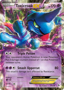 Toxicroak EX - 41/106 - Ultra Rare