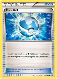 Dive Ball - 125/160 - Uncommon