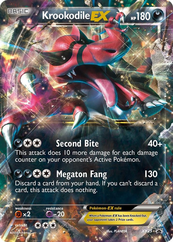 Krookodile EX - XY25 - XY25 - Promo