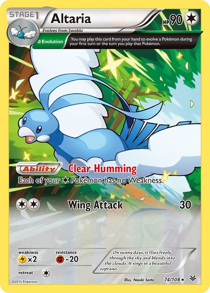 Altaria (74 Delta) - 74/108 - Rare