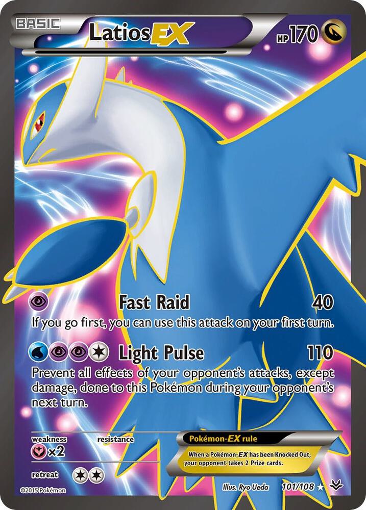 Latios EX (101 Full Art) - 101/108 - Ultra Rare