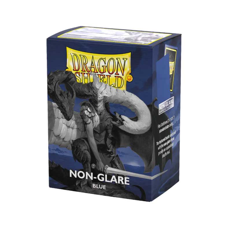 DRAGON SHIELD MATTE NON-GLARE BLUE 100ct