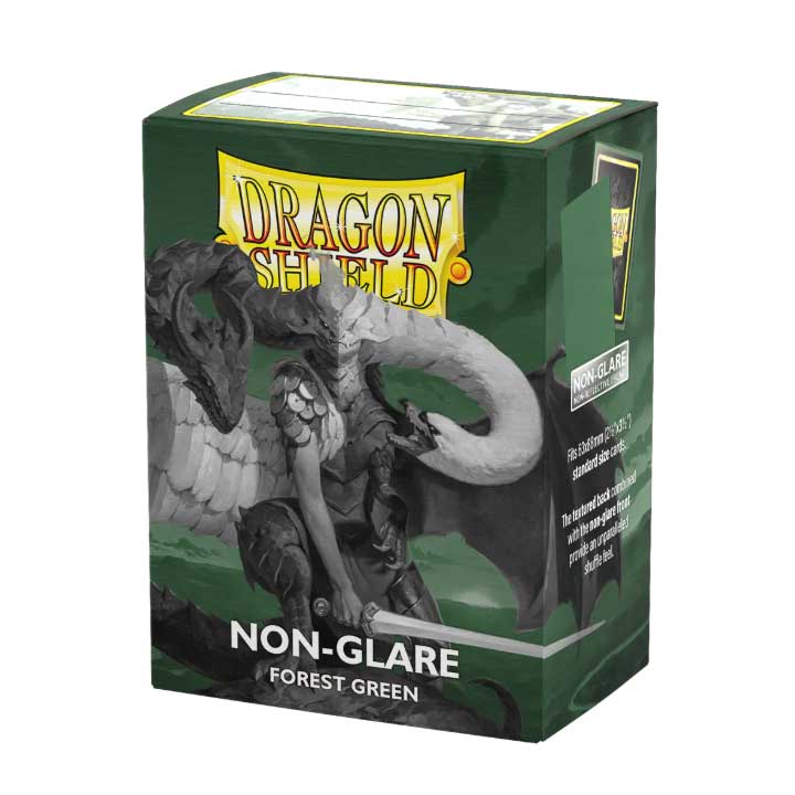 DRAGON SHIELD MATTE NON-GLARE FOREST GREEN 100ct