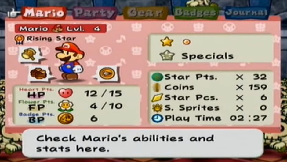 Paper Mario Thousand Year Door (Gamecube)