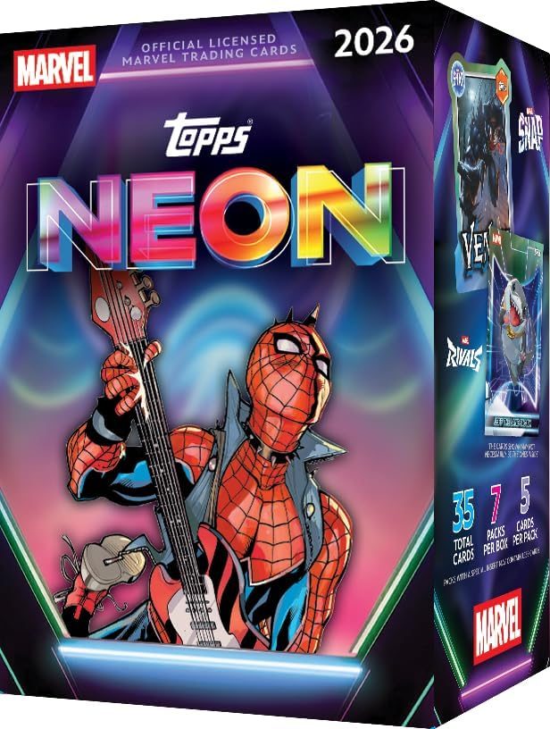 2026 TOPPS MARVEL NEON VALUE BOX