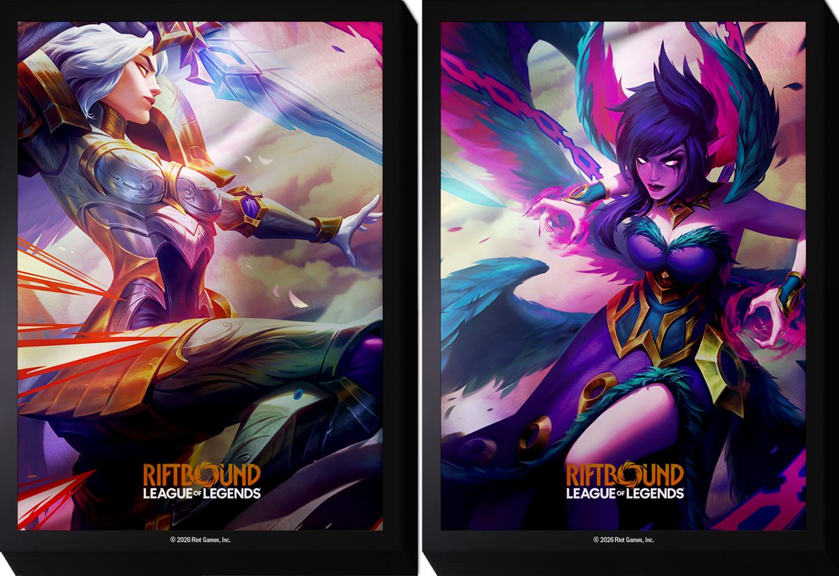 RIFTBOUND LEAGUE OF LEGENDS TCG VENDETTA ART SLEEVES #4 100CT