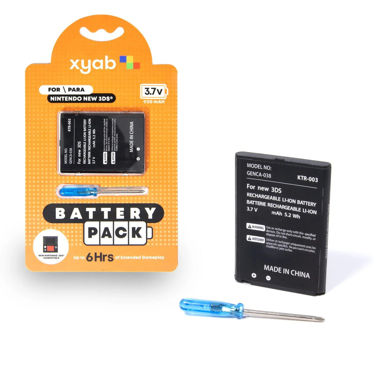 Rechargeable Battery Pack Nintendo New 3DS