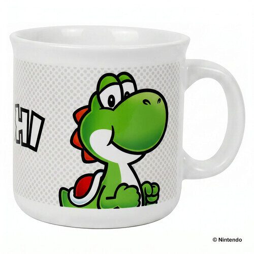 Super Mario - Yoshi-Name - 20 oz Camper Mug