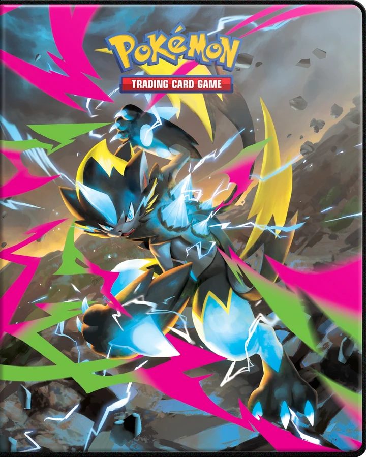 4 POCKET POKEMON MEGA EVOLUTION 5 PORTFOLIO (PITCH BLACK)