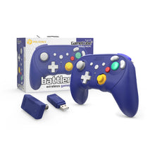 BattlerGC Pro for GameCube/Switch/PC (Purple) - RetroFighters