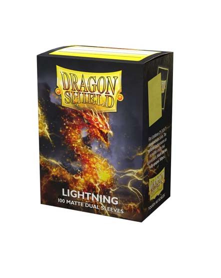 DRAGON SHIELD MATTE DUAL LIGHTNING AILIA 100ct