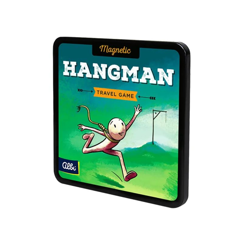 MAGNETIC TRAVEL GAMES - HANGMAN