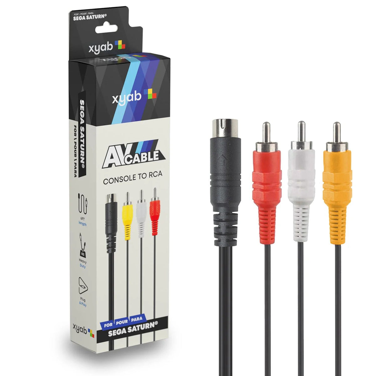 AV Composite Cable - Saturn