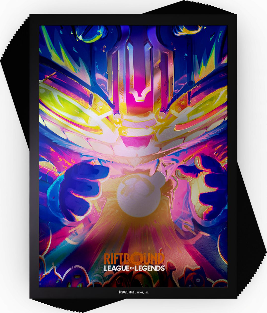 RIFTBOUND LEAGUE OF LEGENDS TCG RADIANCE ART SLEEVES #2 100CT