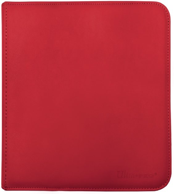 UP ZIP BINDER PRO VIVID 12PKT RED