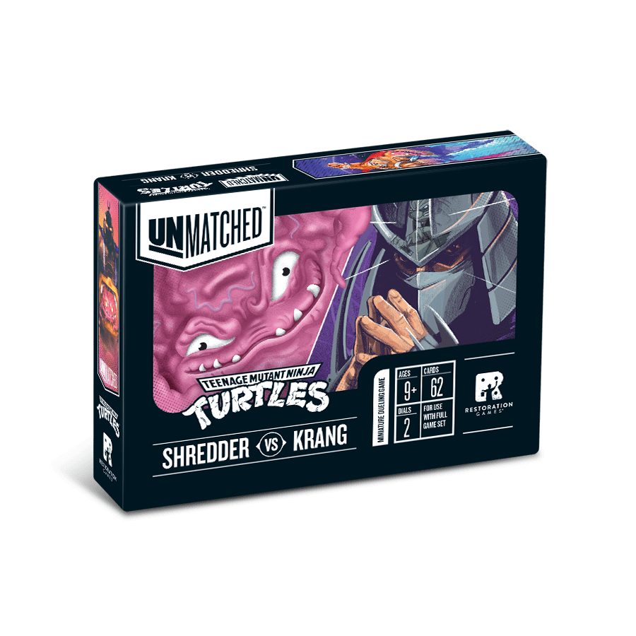 UNMATCHED ADVENTURES TMNT SHREDDER KRANG HERO DECK