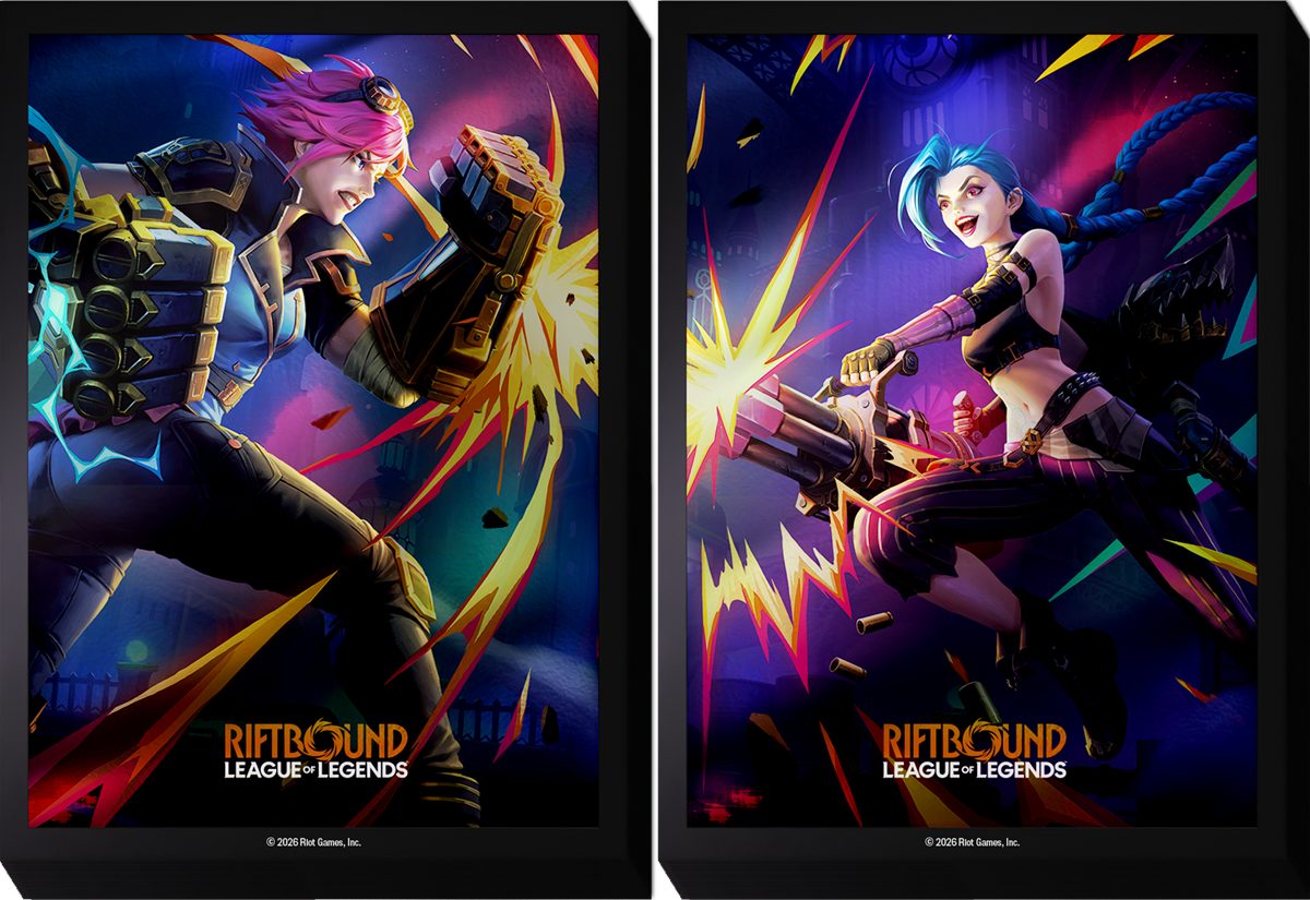 RIFTBOUND LEAGUE OF LEGENDS TCG VENDETTA ART SLEEVES #1 100CT