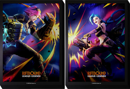 RIFTBOUND LEAGUE OF LEGENDS TCG VENDETTA ART SLEEVES #1 100CT