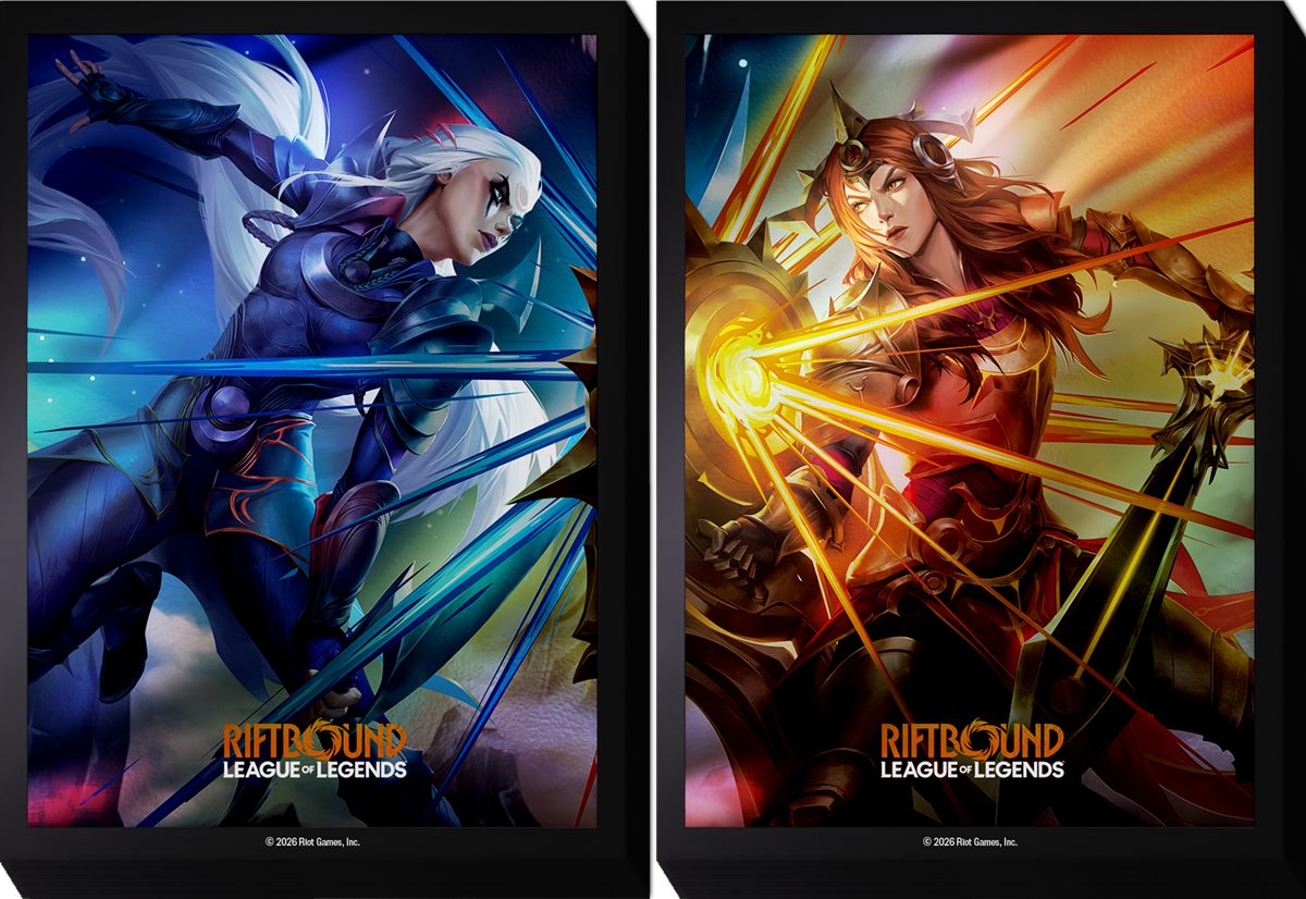 RIFTBOUND LEAGUE OF LEGENDS TCG VENDETTA ART SLEEVES #3 100CT