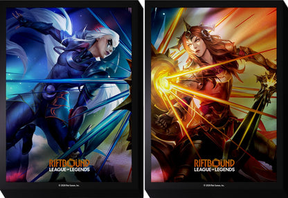 RIFTBOUND LEAGUE OF LEGENDS TCG VENDETTA ART SLEEVES #3 100CT