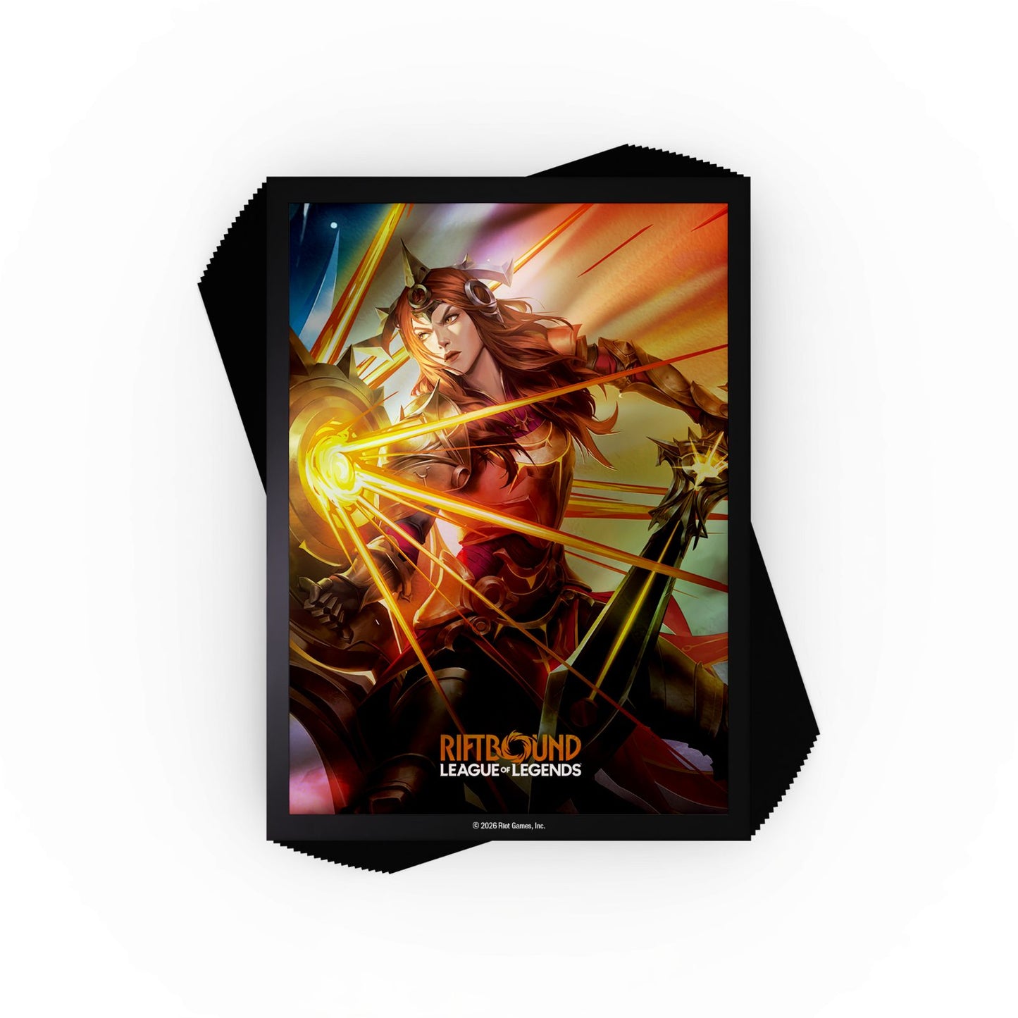 RIFTBOUND LEAGUE OF LEGENDS TCG VENDETTA ART SLEEVES #3 100CT